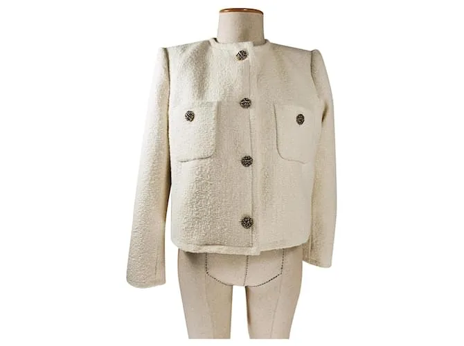 Ba&Sh Chaquetas Blanco 